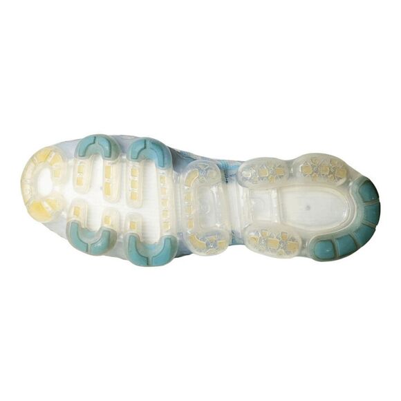 NIKE Air VaporMax 2019 'White University Gold Wolf Grey' Running Shoes Size 11.5 - Picture 8 of 9